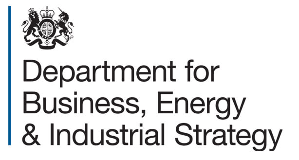 Partner logo department for business energy and industrial strategy