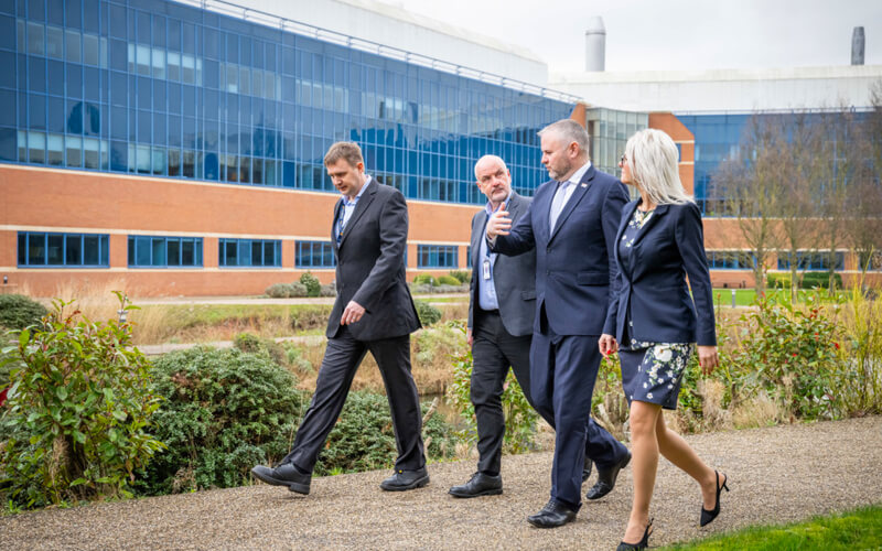 Health Minister attends Innovation Festival life sciences event at Charnwood Campus